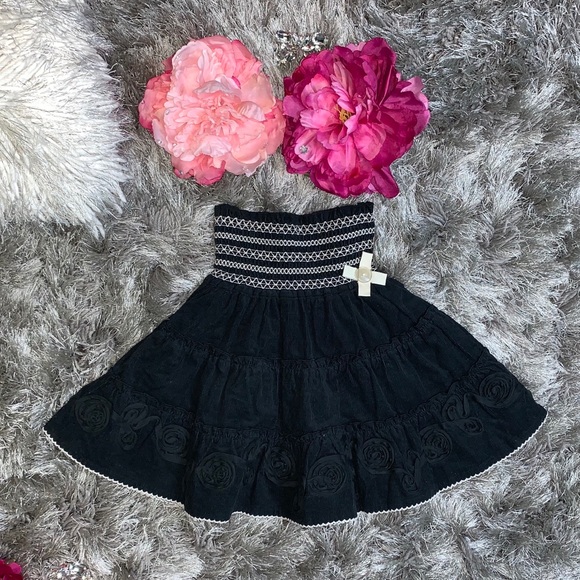 One Kid Smocked Corduroy Skirt Toddler size 2T - Picture 2 of 8